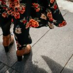 Photo floral pants