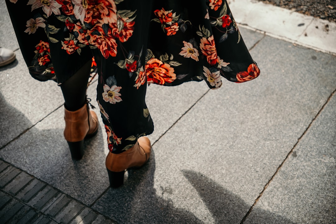 Photo floral pants
