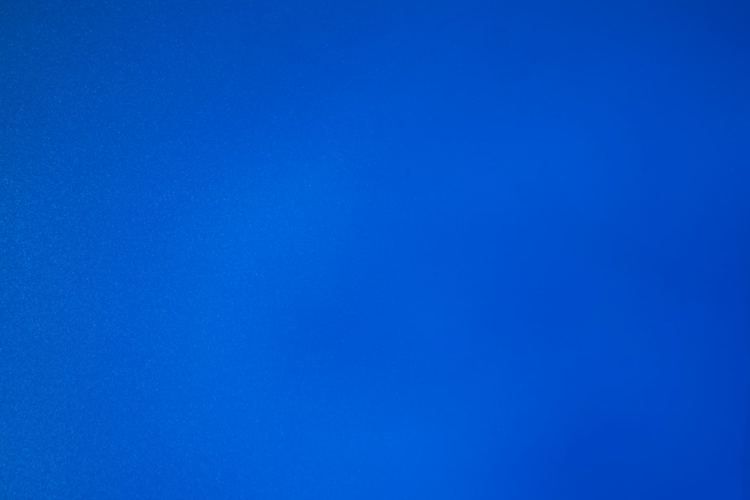 Photo blue color